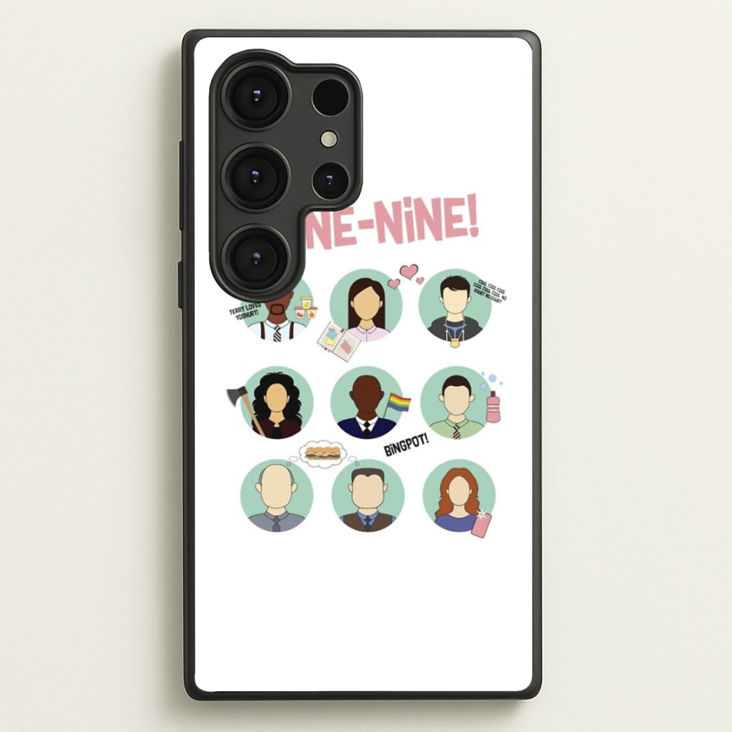 Nine Nine Characters - B99 - Brooklyn Nine-Nine Phone Case for Galaxy S25 Ultra