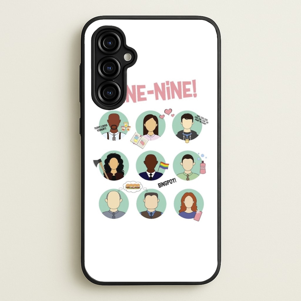 Nine Nine Characters - B99 - Brooklyn Nine-Nine Phone Case for Galaxy A54
