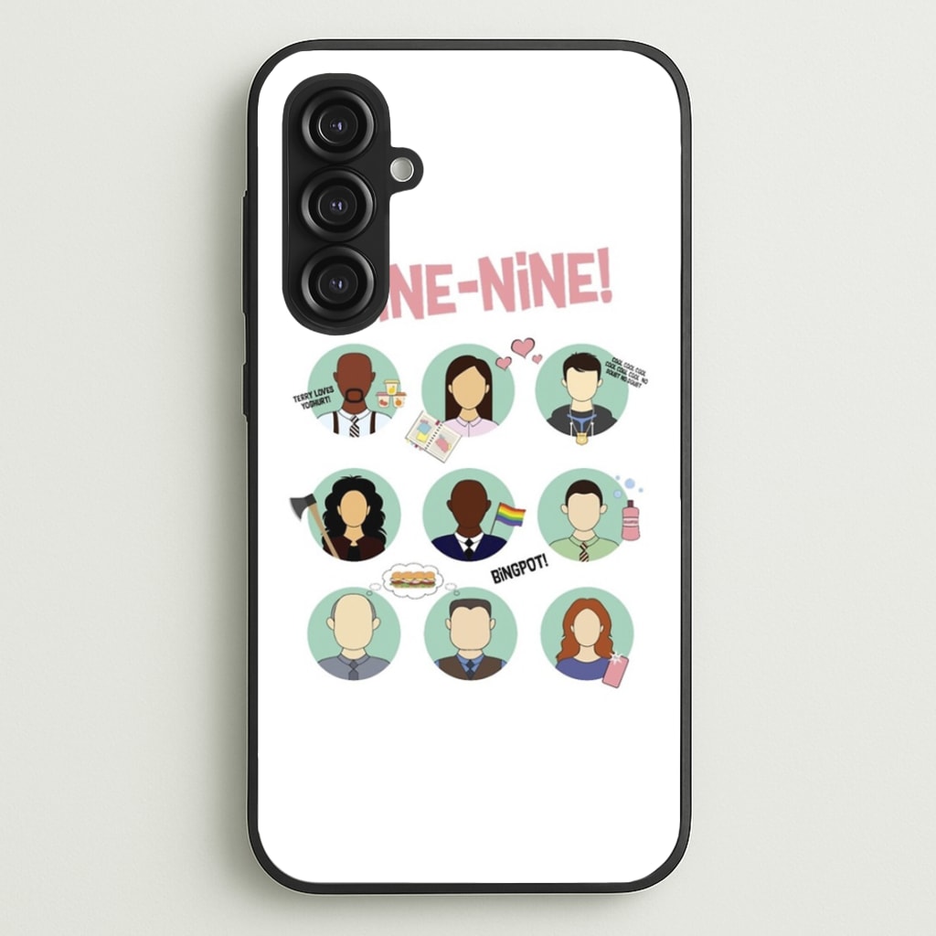 Nine Nine Characters - B99 - Brooklyn Nine-Nine Phone Case for Galaxy S23FE