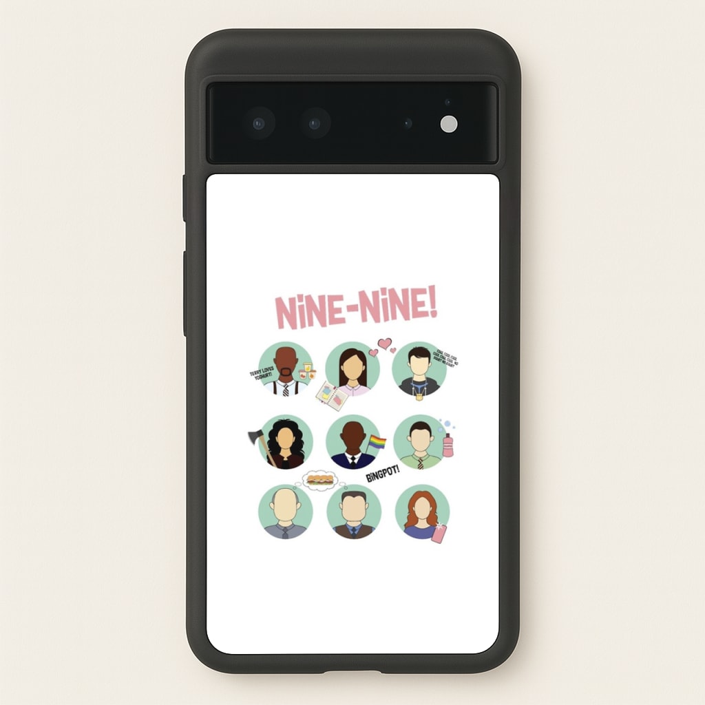 Nine Nine Characters - B99 - Brooklyn Nine-Nine Phone Case for Google Pixel 6