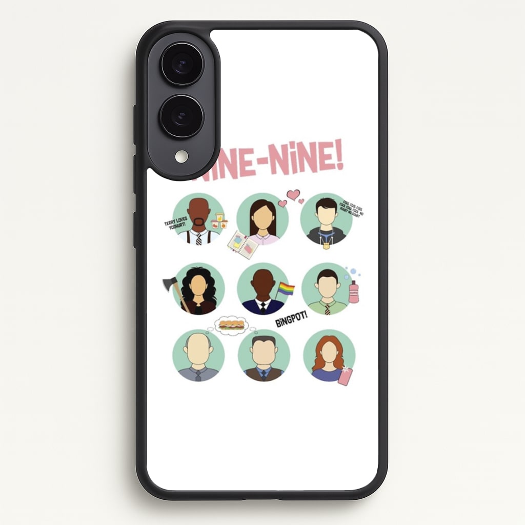 Nine Nine Characters - B99 - Brooklyn Nine-Nine Phone Case for Galaxy S25 Edge