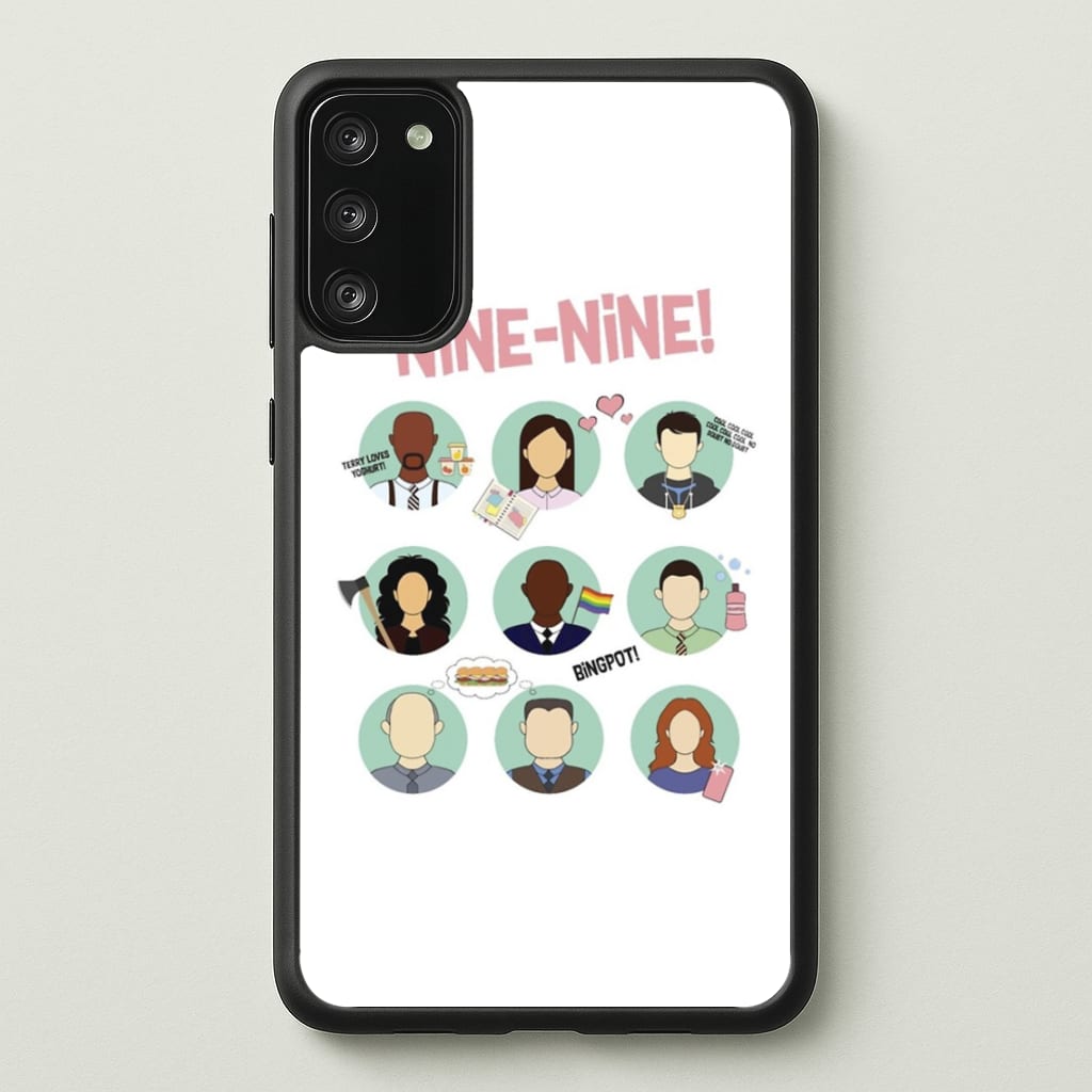 Nine Nine Characters - B99 - Brooklyn Nine-Nine Phone Case for Galaxy S20FE