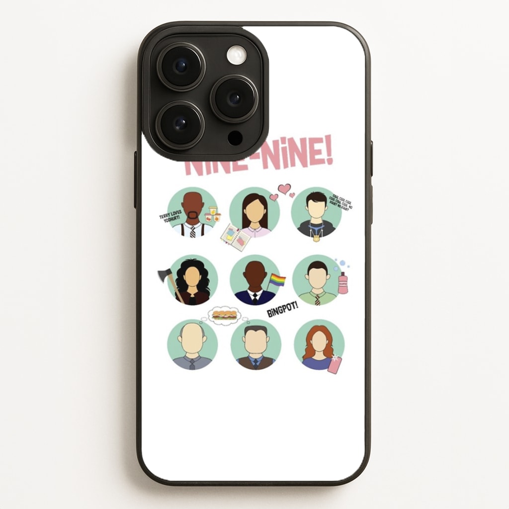 Nine Nine Characters - B99 - Brooklyn Nine-Nine Phone Case for iPhone 12 Pro Max