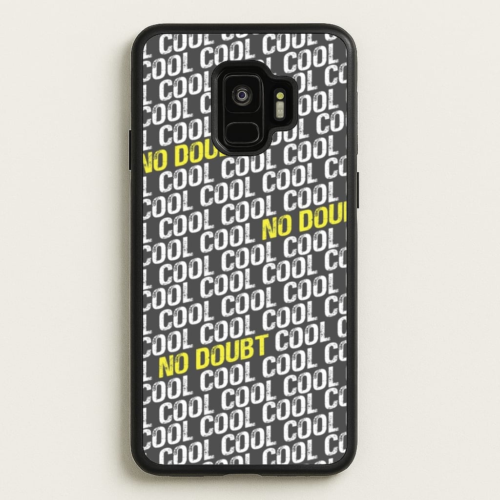 Cool Cool Cool No Doubt Pattern - B99 - Brooklyn Nine-Nine Phone Case for Galaxy S9