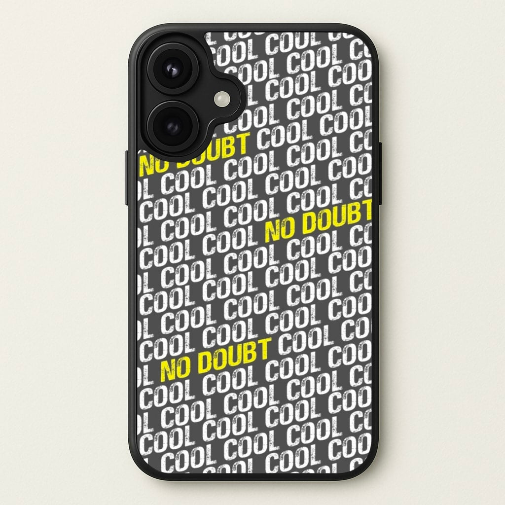 Cool Cool Cool No Doubt Pattern - B99 Phone Case for iPhone 17