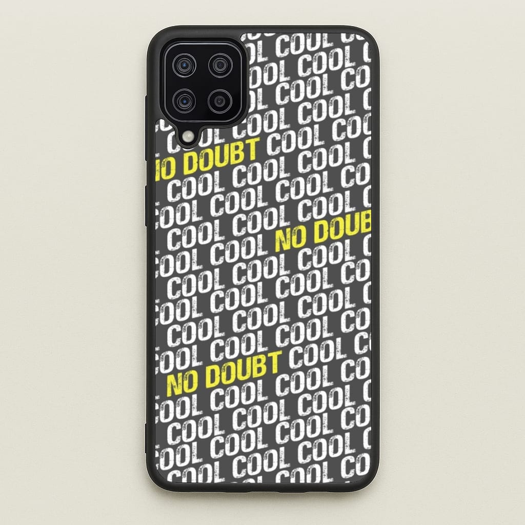 Cool Cool Cool No Doubt Pattern - B99 - Brooklyn Nine-Nine Phone Case for Galaxy A12