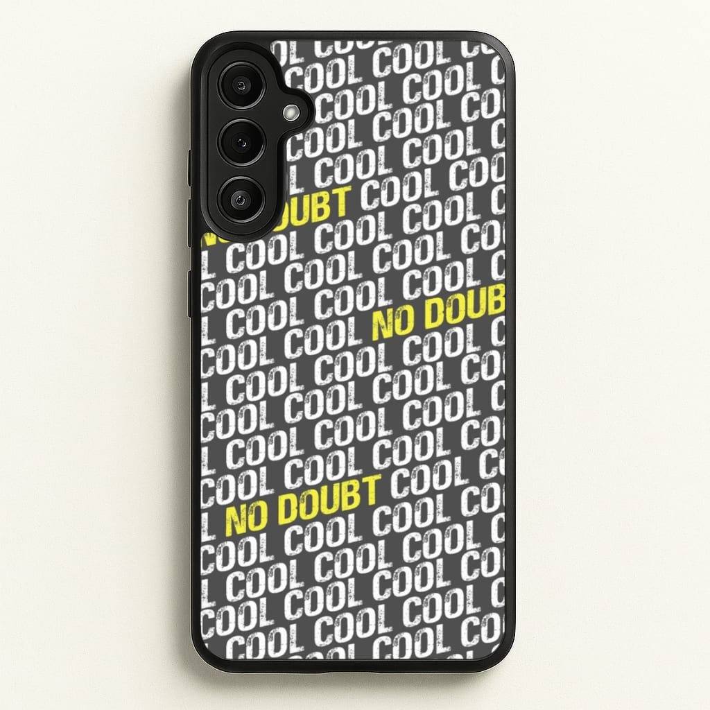 Cool Cool Cool No Doubt Pattern - B99 - Brooklyn Nine-Nine Phone Case for Galaxy A34