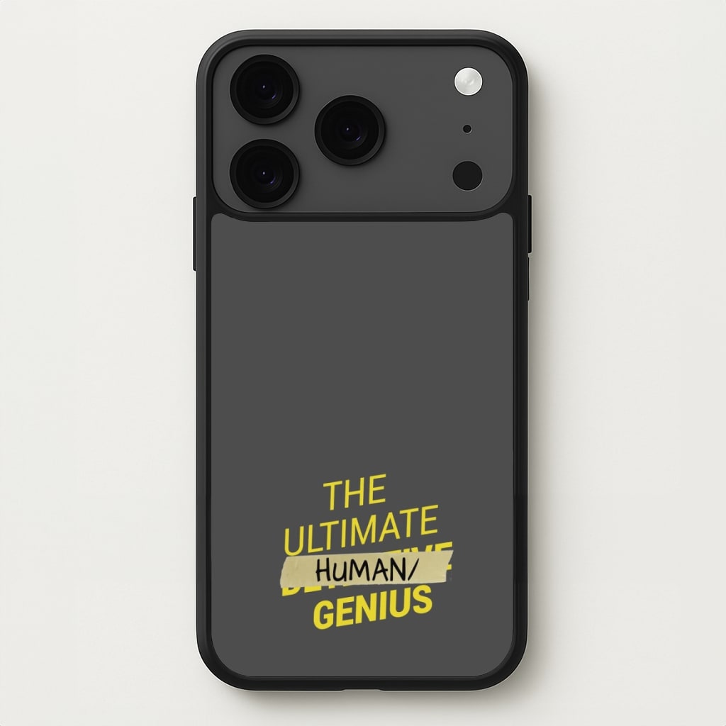 The Ultimate Human Genius - B99 Phone Case for iPhone 17 Pro Max