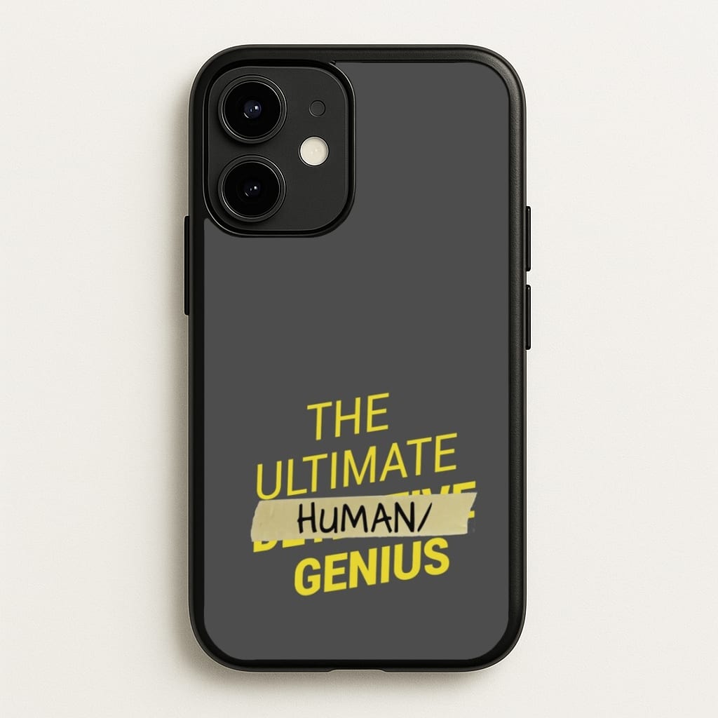 The Ultimate Human Genius - B99 - Brooklyn Nine-Nine Phone Case for iPhone 12 / 12 Pro