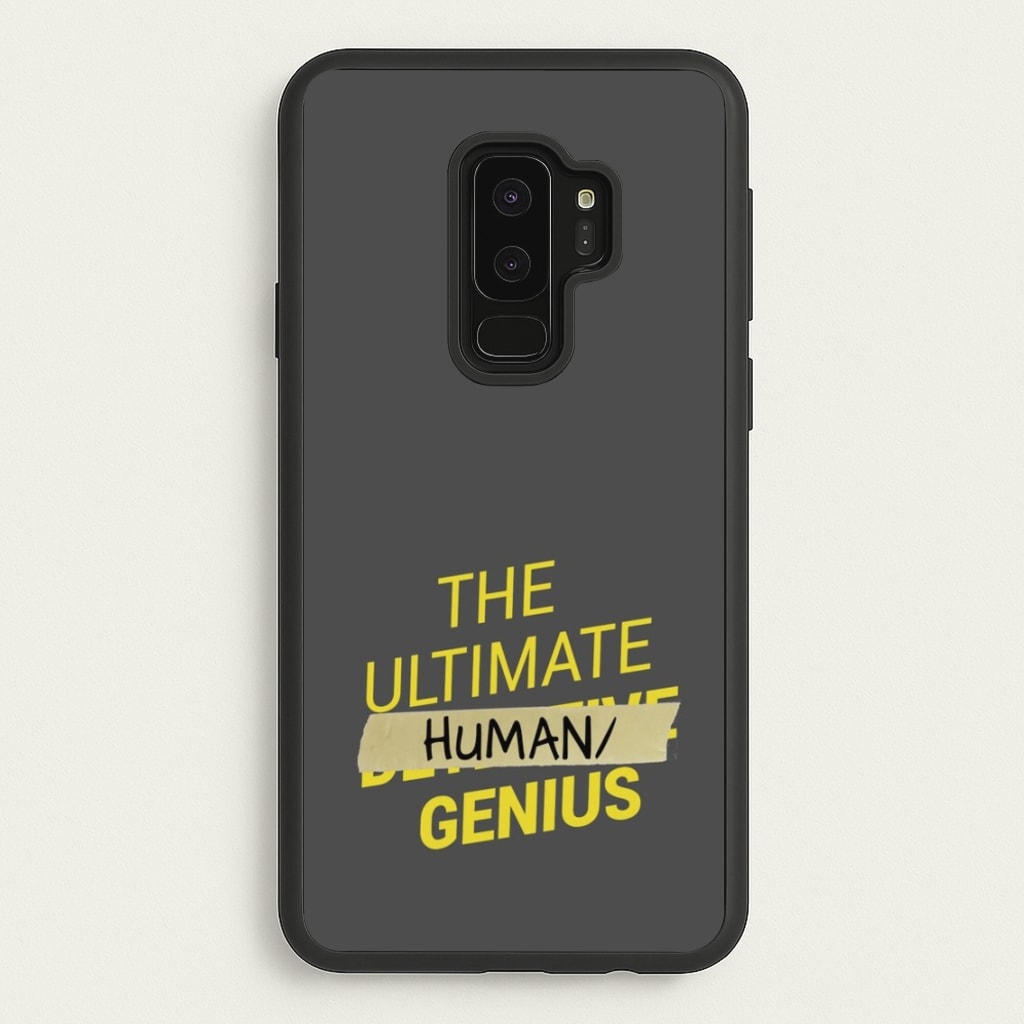The Ultimate Human Genius - B99 - Brooklyn Nine-Nine Phone Case for Galaxy S9 Plus