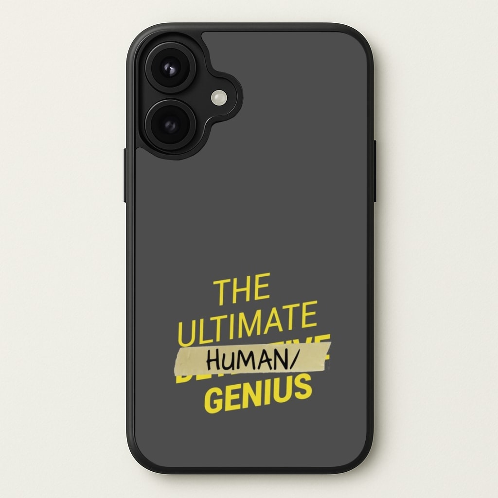The Ultimate Human Genius - B99 Phone Case for iPhone 17