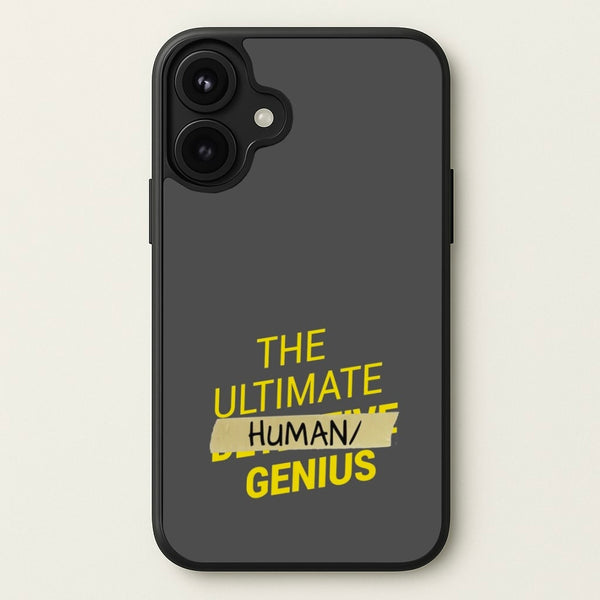 The Ultimate Human Genius - B99 Phone Case for iPhone 17
