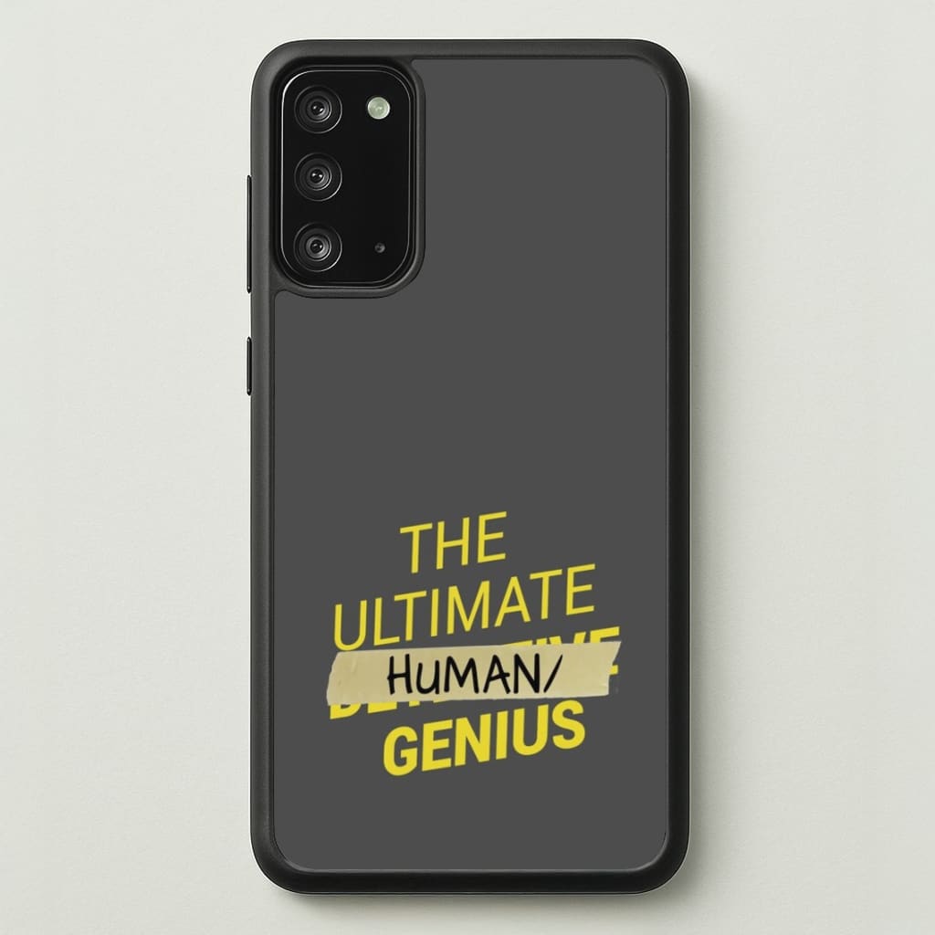 The Ultimate Human Genius - B99 - Brooklyn Nine-Nine Phone Case for Galaxy Note 20