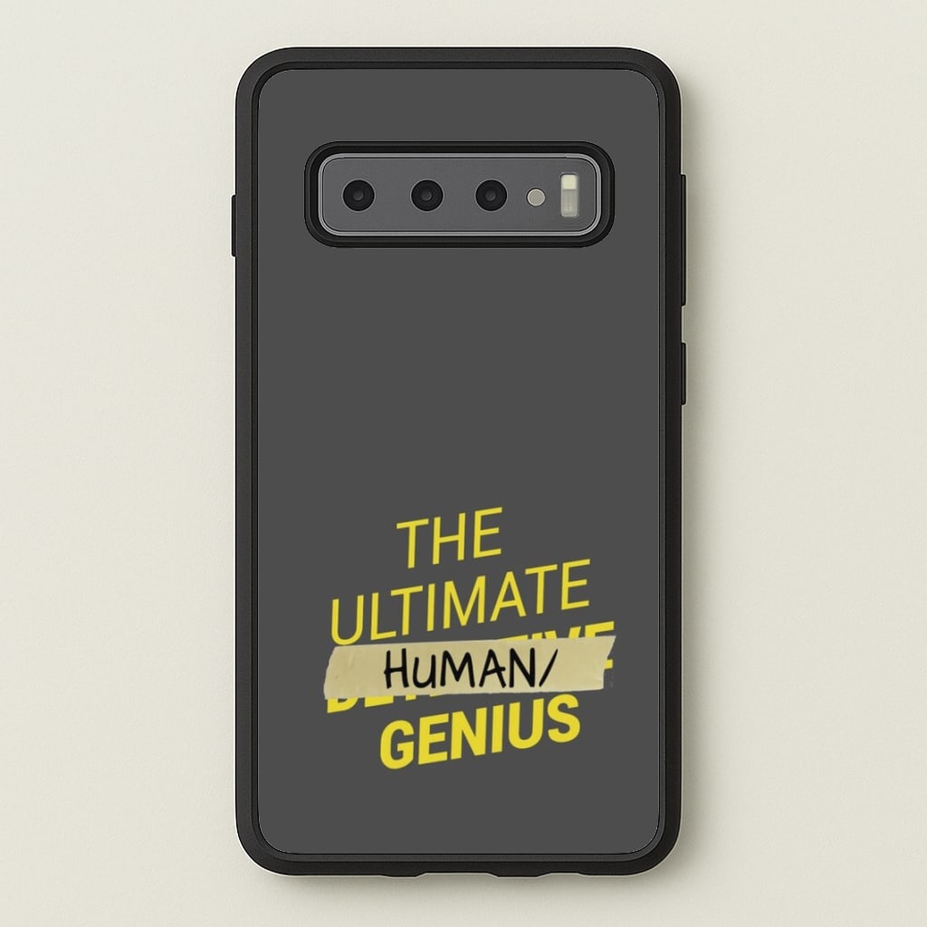 The Ultimate Human Genius - B99 - Brooklyn Nine-Nine Phone Case for Galaxy S10 Plus