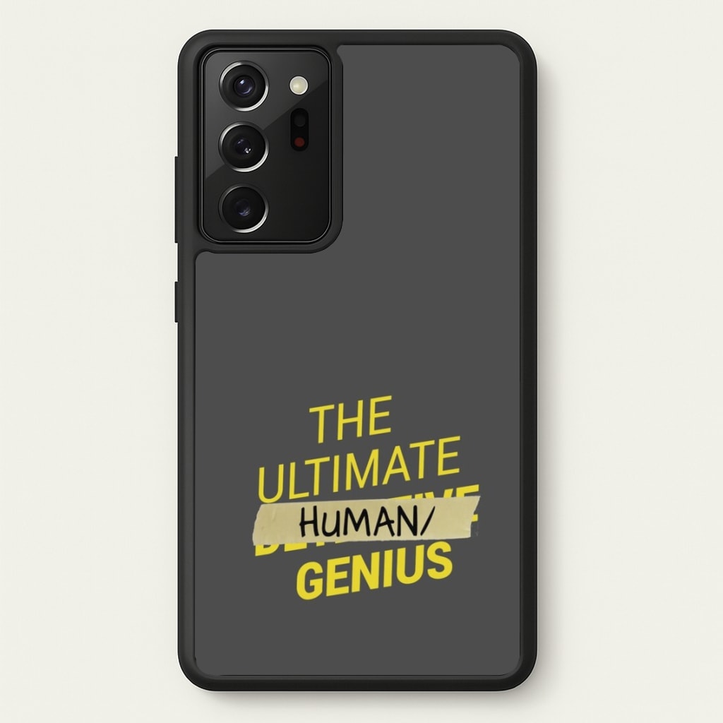 The Ultimate Human Genius - B99 - Brooklyn Nine-Nine Phone Case for Galaxy Note 20 Ultra