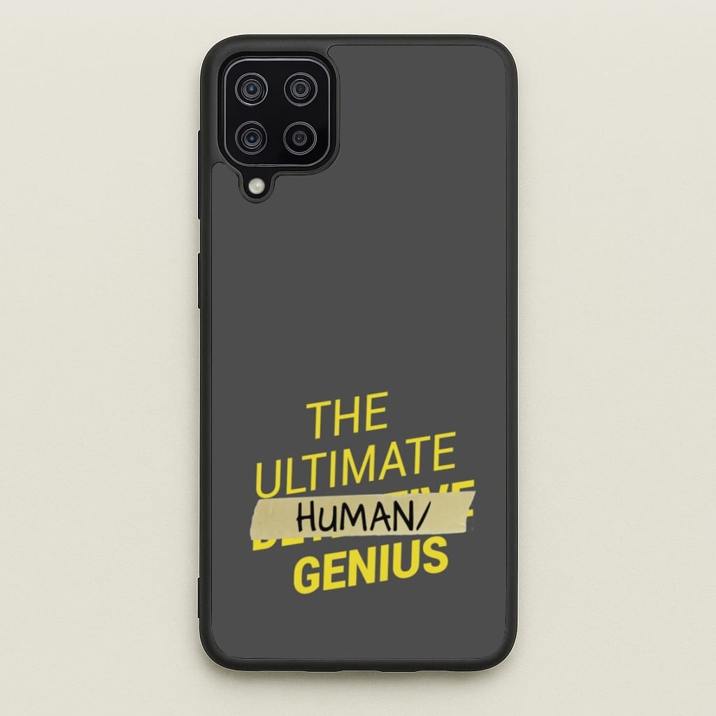 The Ultimate Human Genius - B99 - Brooklyn Nine-Nine Phone Case for Galaxy A12