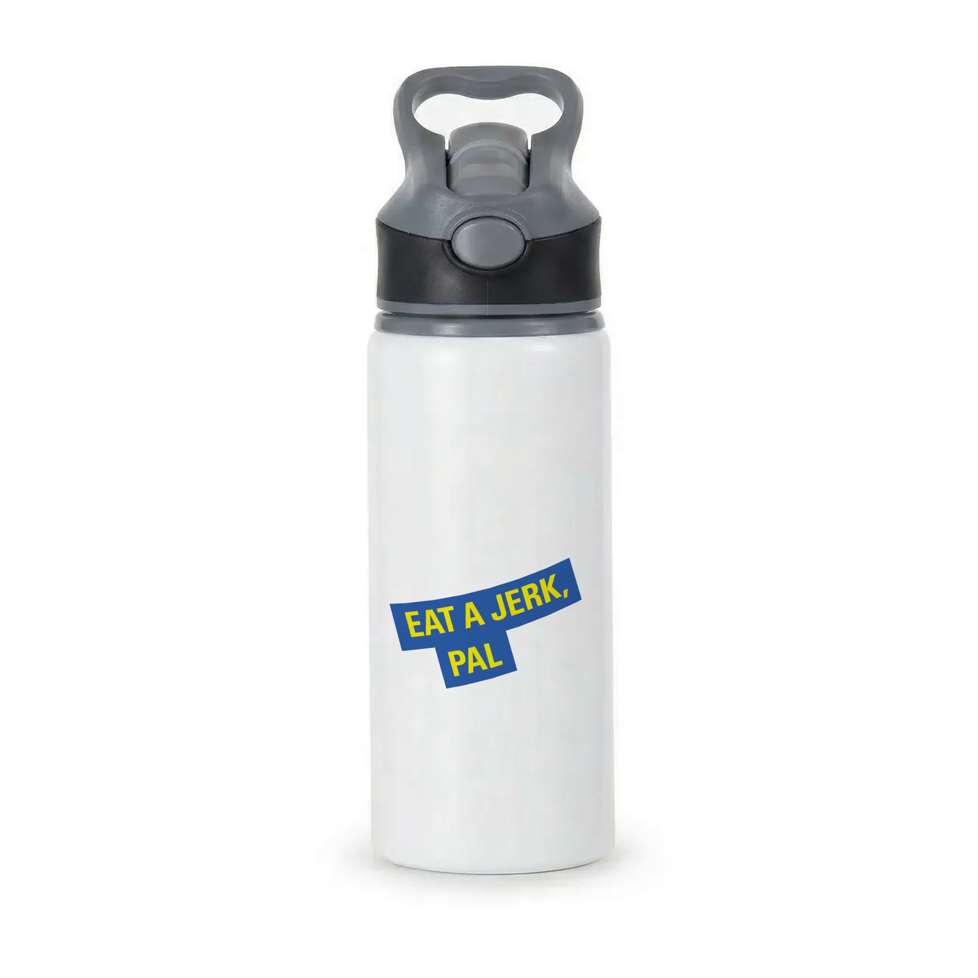 Eat A jerk, Pal - B99 Active Water Bottle - Black