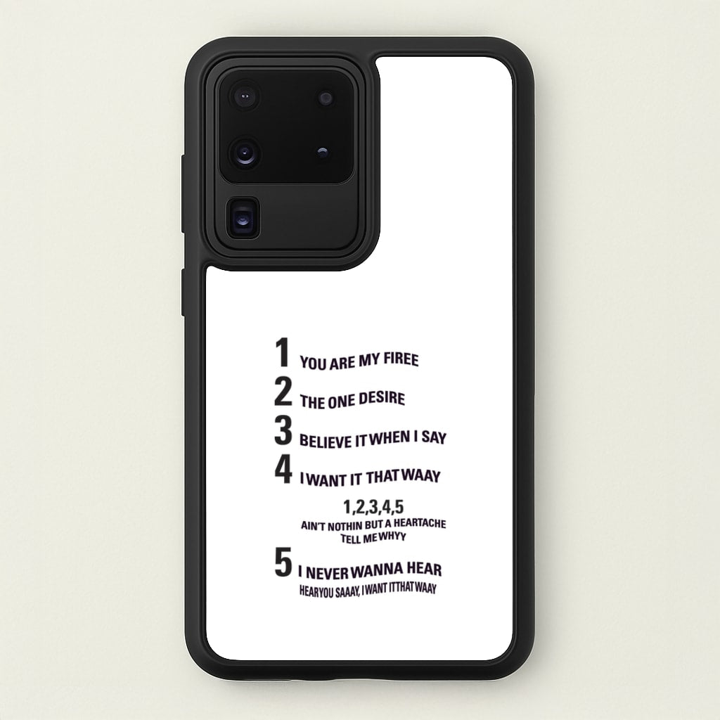 I Want It That Way - Brooklyn Nine-Nine - Brooklyn nine nine Phone Case for Galaxy S20 Ultra