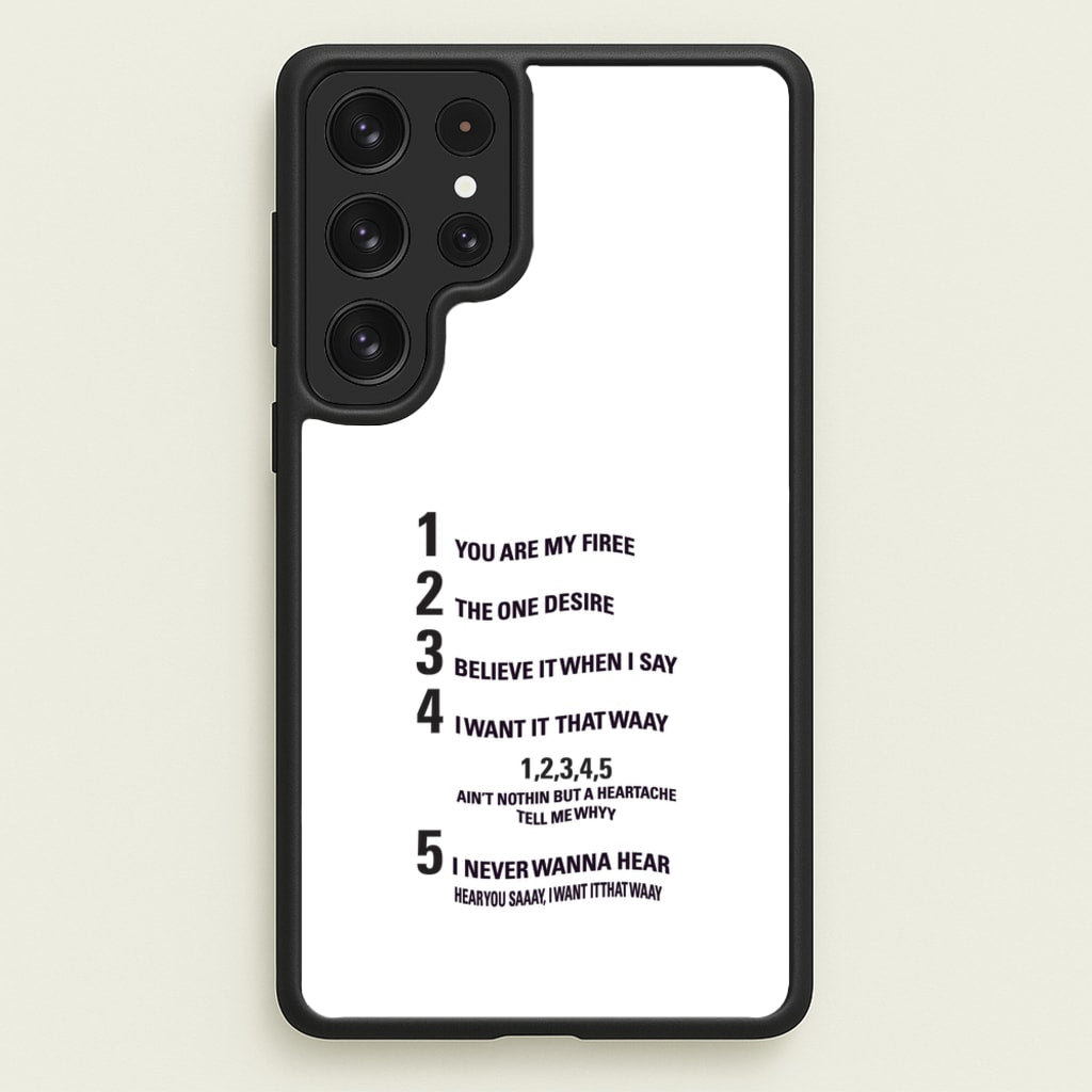 I Want It That Way - Brooklyn Nine-Nine - Brooklyn nine nine Phone Case for Galaxy S22 Ultra