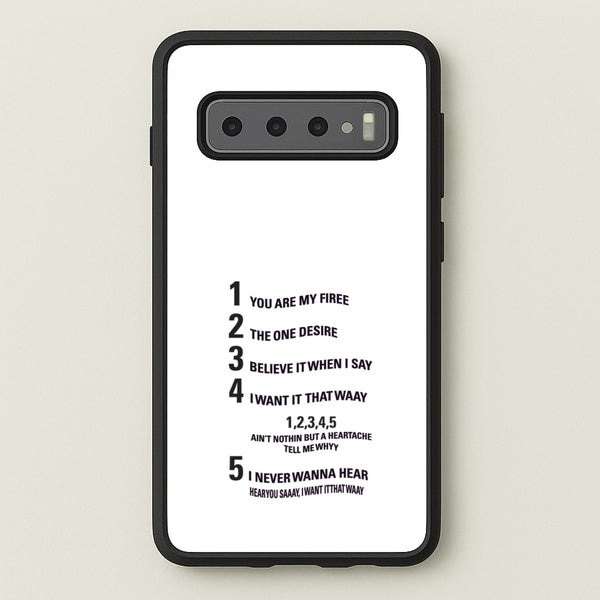 I Want It That Way - Brooklyn Nine-Nine - Brooklyn nine nine Phone Case for Galaxy S10 Plus