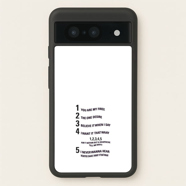 I Want It That Way - B99 - Brooklyn nine nine Phone Case for Google Pixel 8