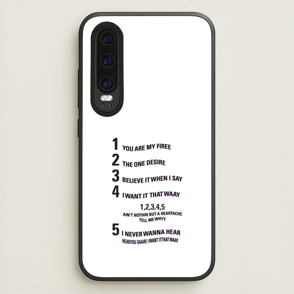I Want It That Way - B99 - Brooklyn nine nine Phone Case for Huawei P30