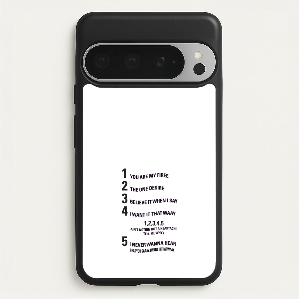 I Want It That Way - B99 - Brooklyn nine nine Phone Case for Google Pixel 9 Pro XL