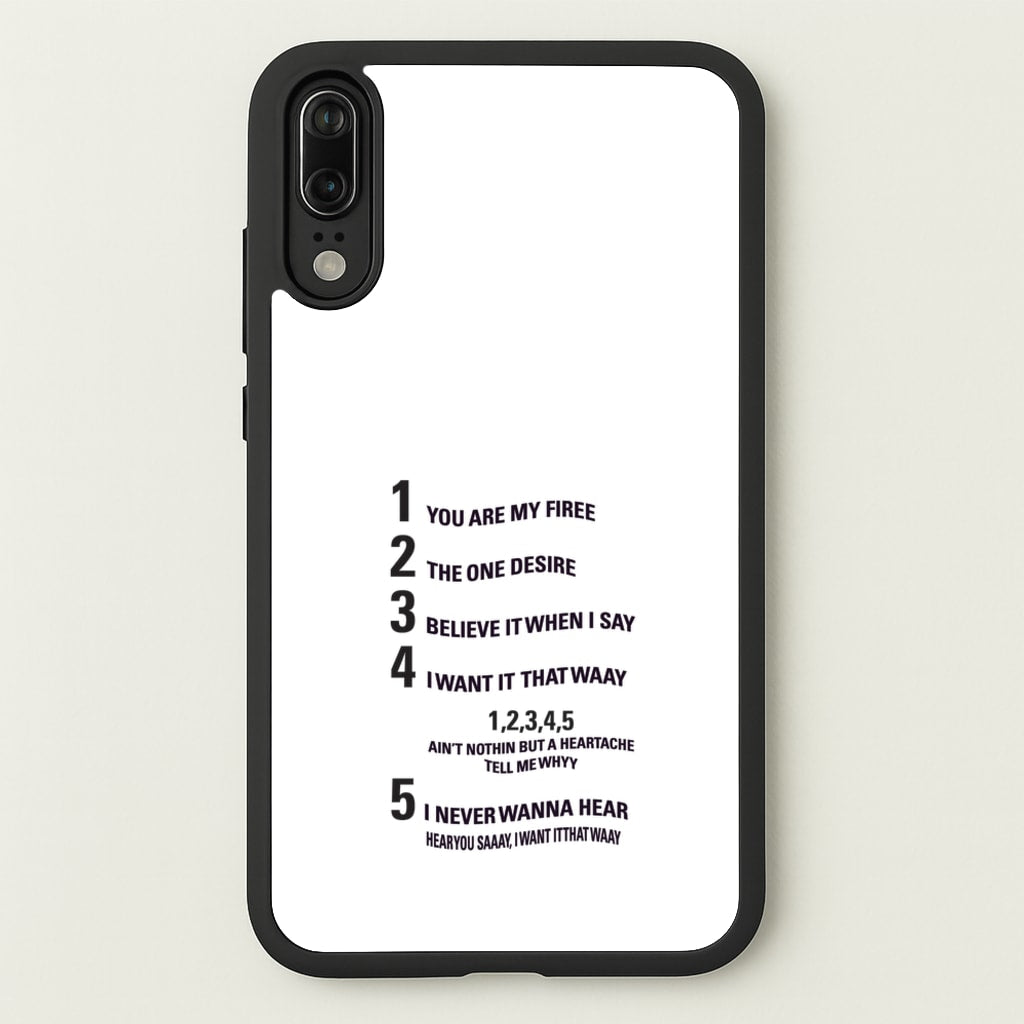 I Want It That Way - Brooklyn Nine-Nine - Brooklyn nine nine Phone Case for Huawei P20
