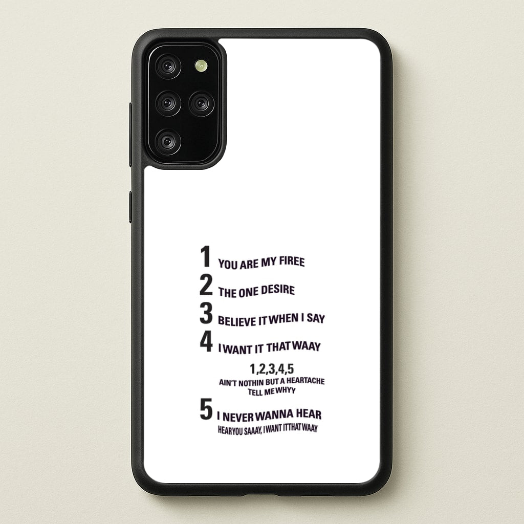 I Want It That Way - Brooklyn Nine-Nine - Brooklyn nine nine Phone Case for Galaxy S20 Plus