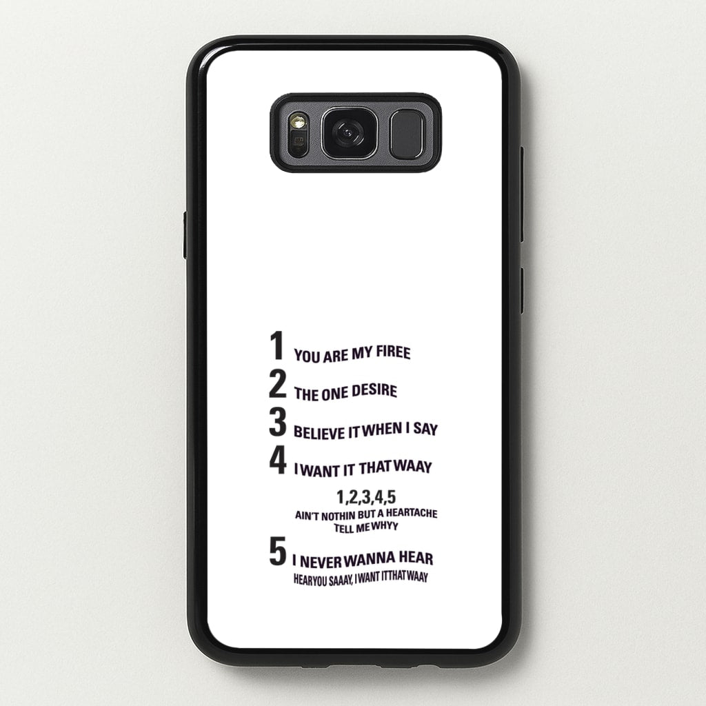 I Want It That Way - Brooklyn Nine-Nine - Brooklyn nine nine Phone Case for Galaxy S8 Plus