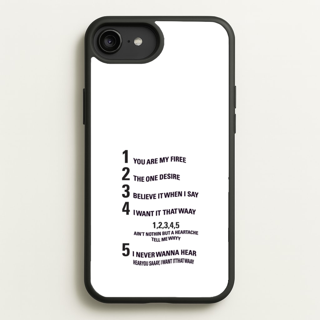 I Want It That Way - B99 - Brooklyn nine nine Phone Case for iPhone 6 Plus / 7 Plus / 8 Plus