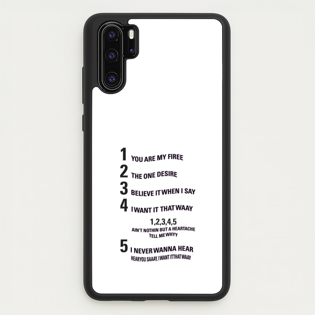I Want It That Way - B99 - Brooklyn nine nine Phone Case for Huawei P30 Pro