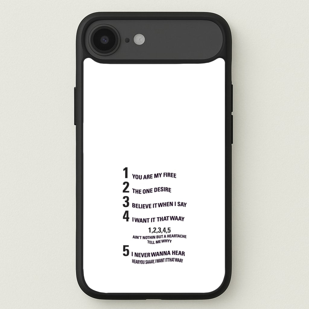 I Want It That Way - B99 Phone Case for iPhone 17 Air
