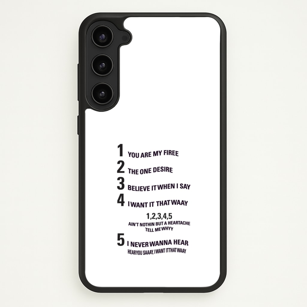 I Want It That Way - Brooklyn Nine-Nine - Brooklyn nine nine Phone Case for Galaxy S23