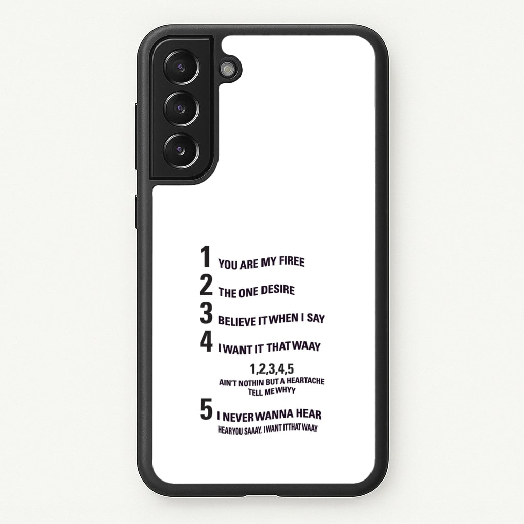I Want It That Way - Brooklyn Nine-Nine - Brooklyn nine nine Phone Case for Galaxy S22