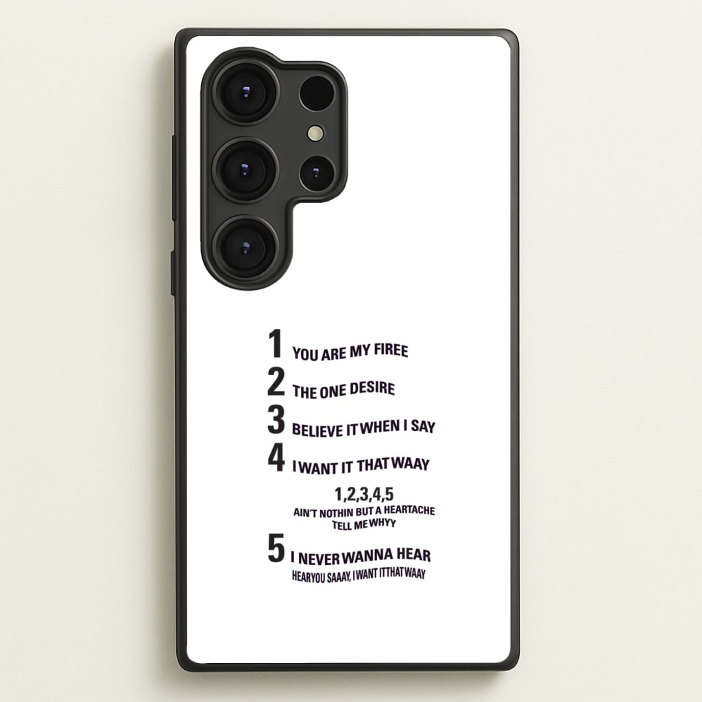 I Want It That Way - Brooklyn Nine-Nine - Brooklyn nine nine Phone Case for Galaxy S25 Ultra