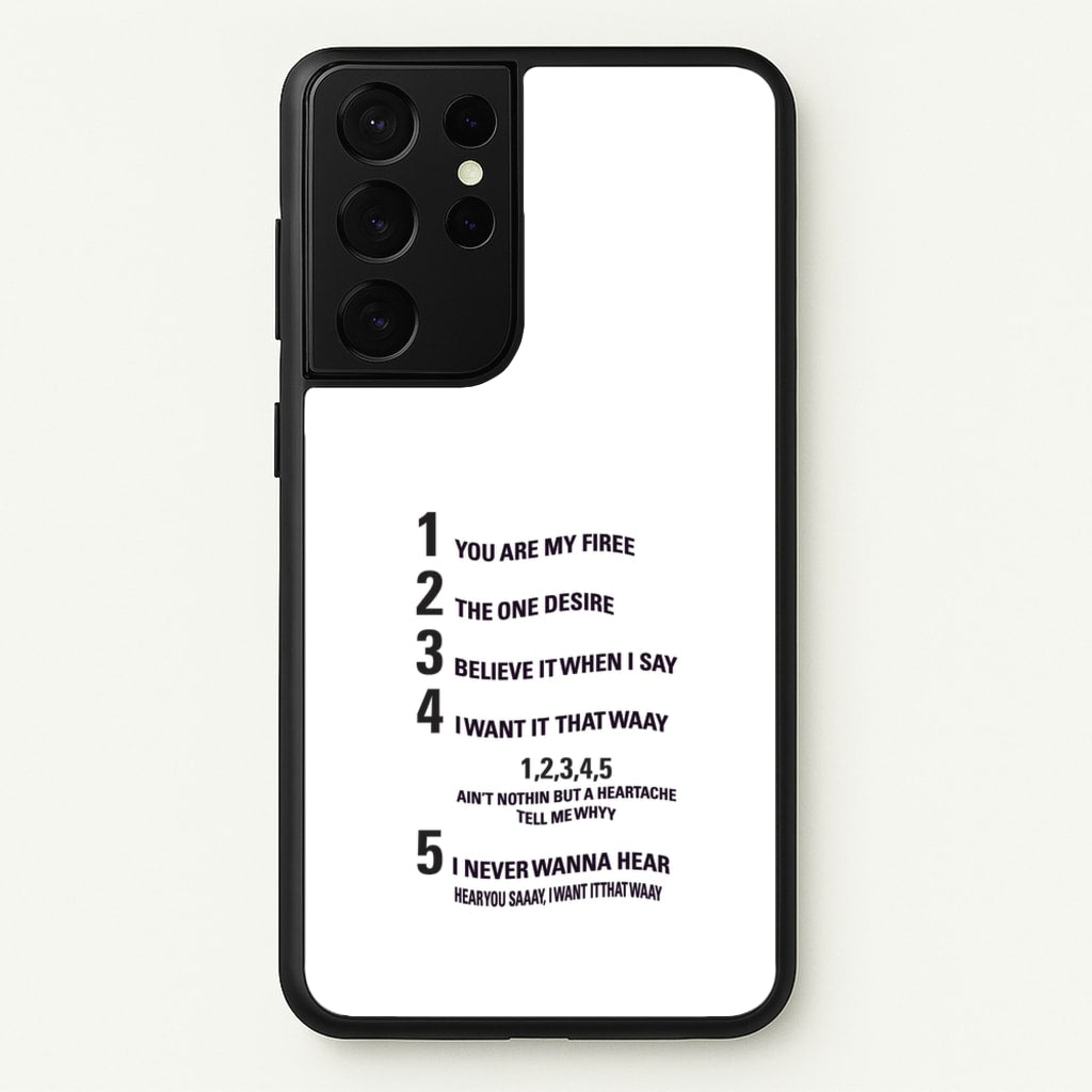I Want It That Way - Brooklyn Nine-Nine - Brooklyn nine nine Phone Case for Galaxy S21 Ultra