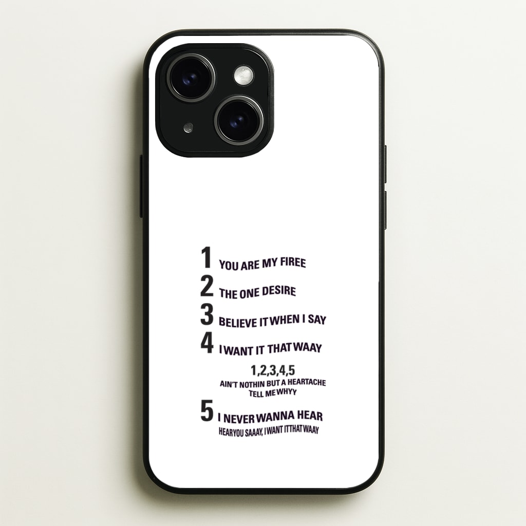 I Want It That Way - B99 - Brooklyn nine nine Phone Case for iPhone 14 Plus
