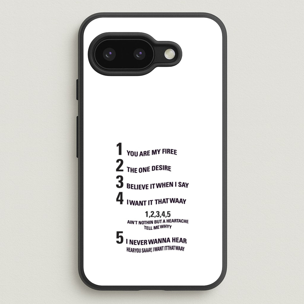 I Want It That Way - B99 - Brooklyn nine nine Phone Case for Google Pixel 9a