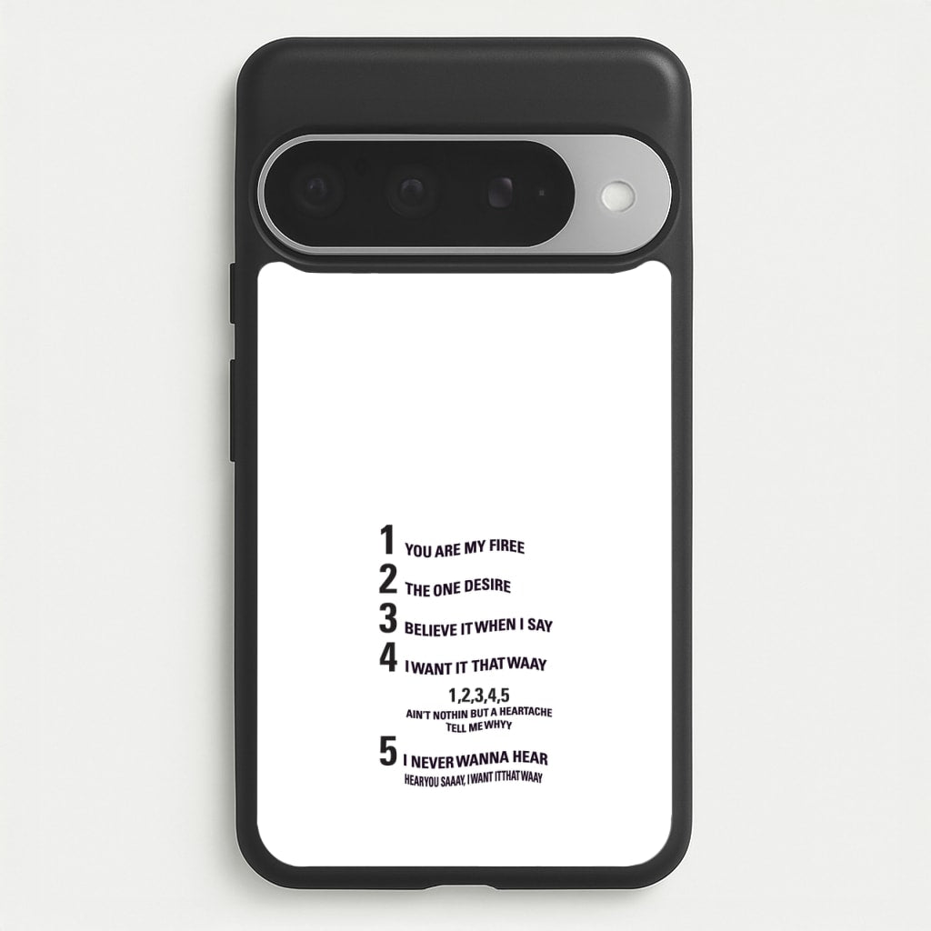 I Want It That Way - Brooklyn Nine-Nine Phone Case for Google Pixel 10 Pro XL