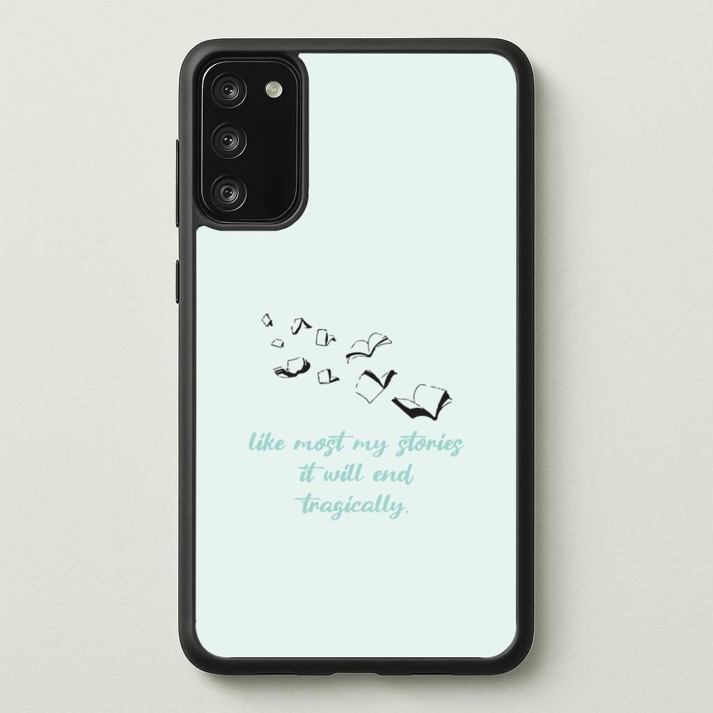 Like Most My Stories - BookTok Phone Case for Galaxy A41