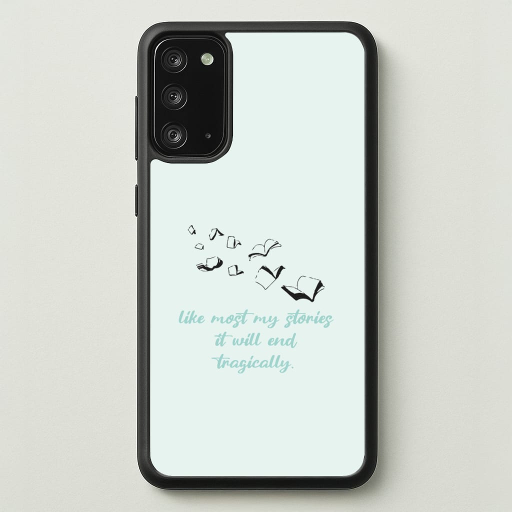 Like Most My Stories - BookTok Phone Case for Galaxy Note 20