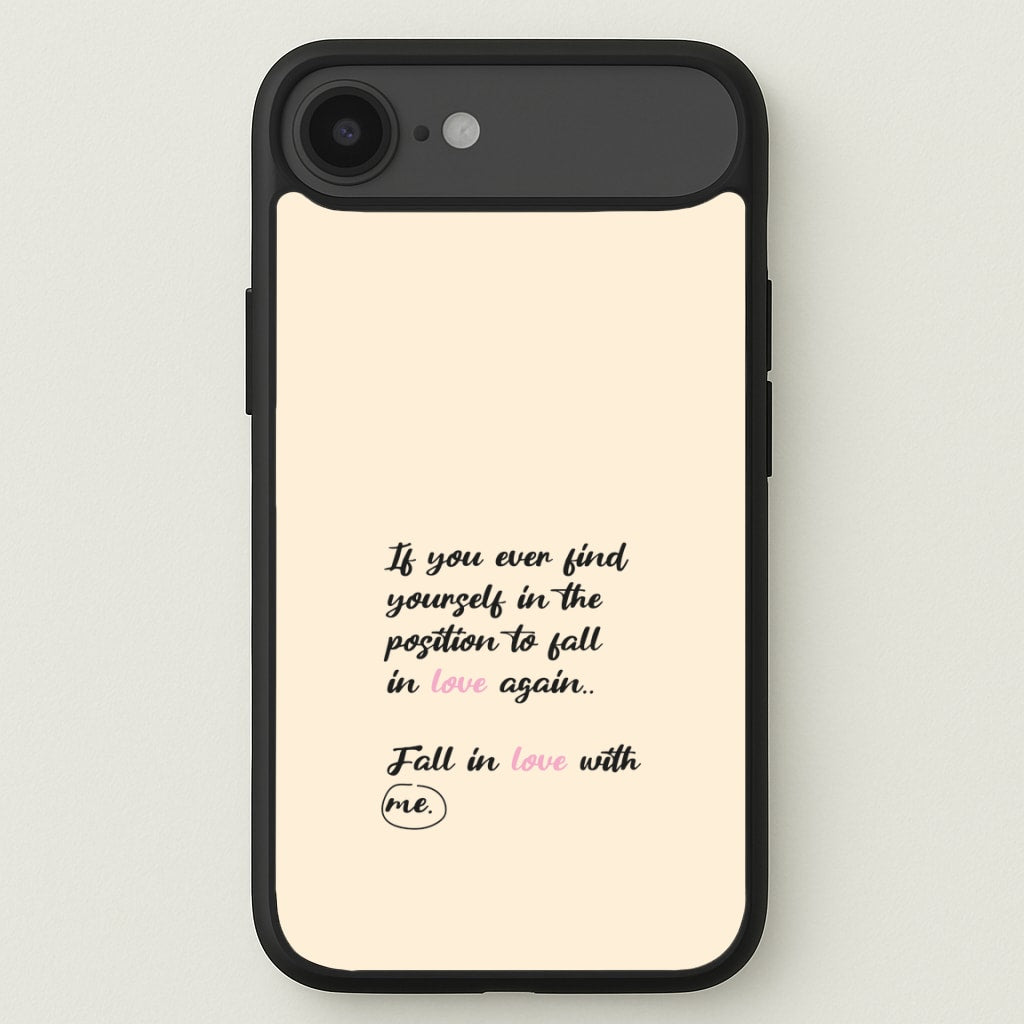 Fall In Love With Me Phone Case for iPhone 17 Air