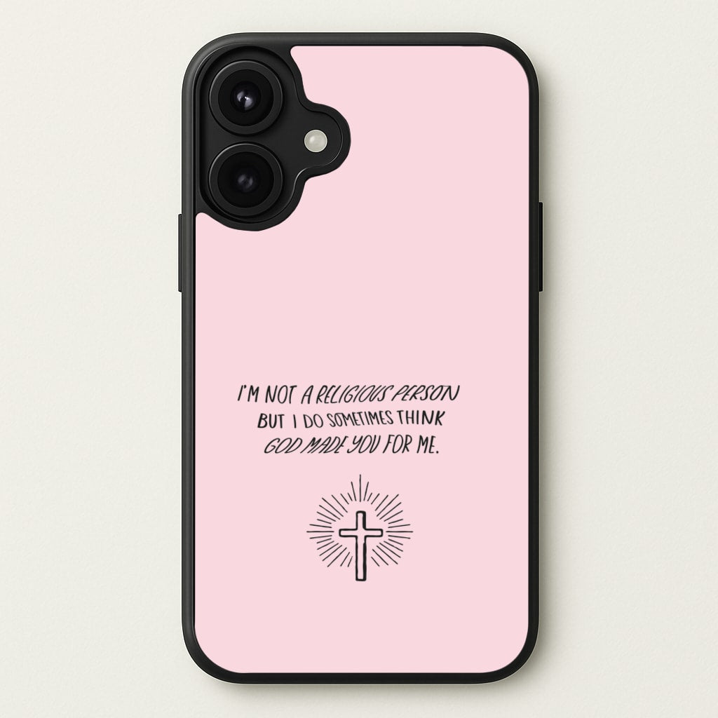 I'm Not A Religious Person Phone Case for iPhone 17