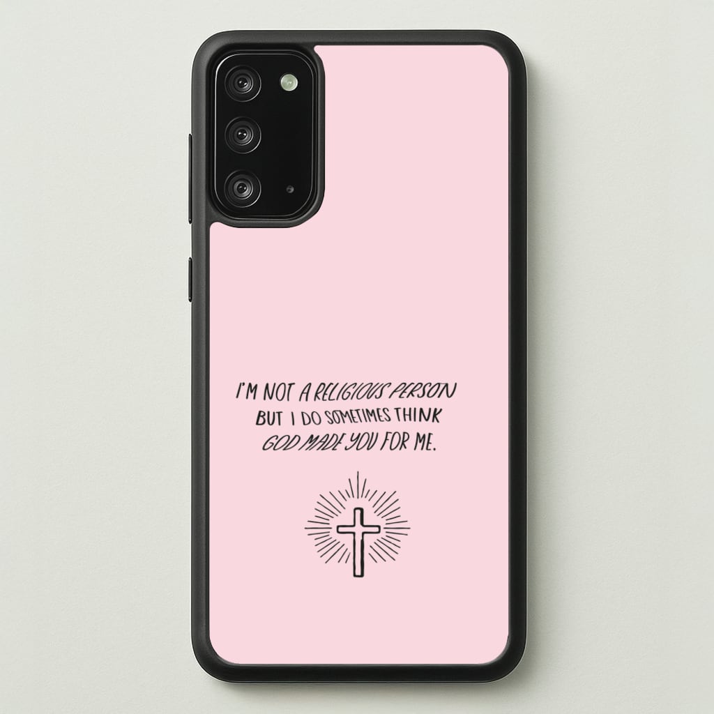 I'm Not A Religious Person - BookTok Phone Case for Galaxy Note 20