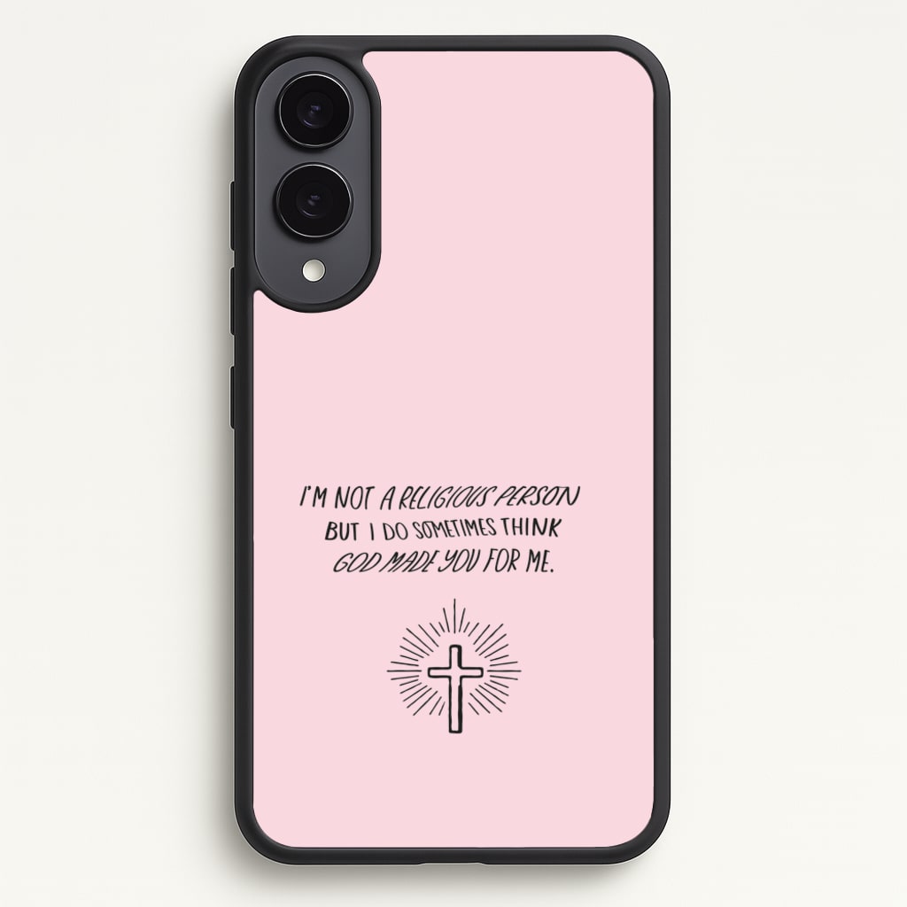 I'm Not A Religious Person - BookTok Phone Case for Galaxy S25 Edge