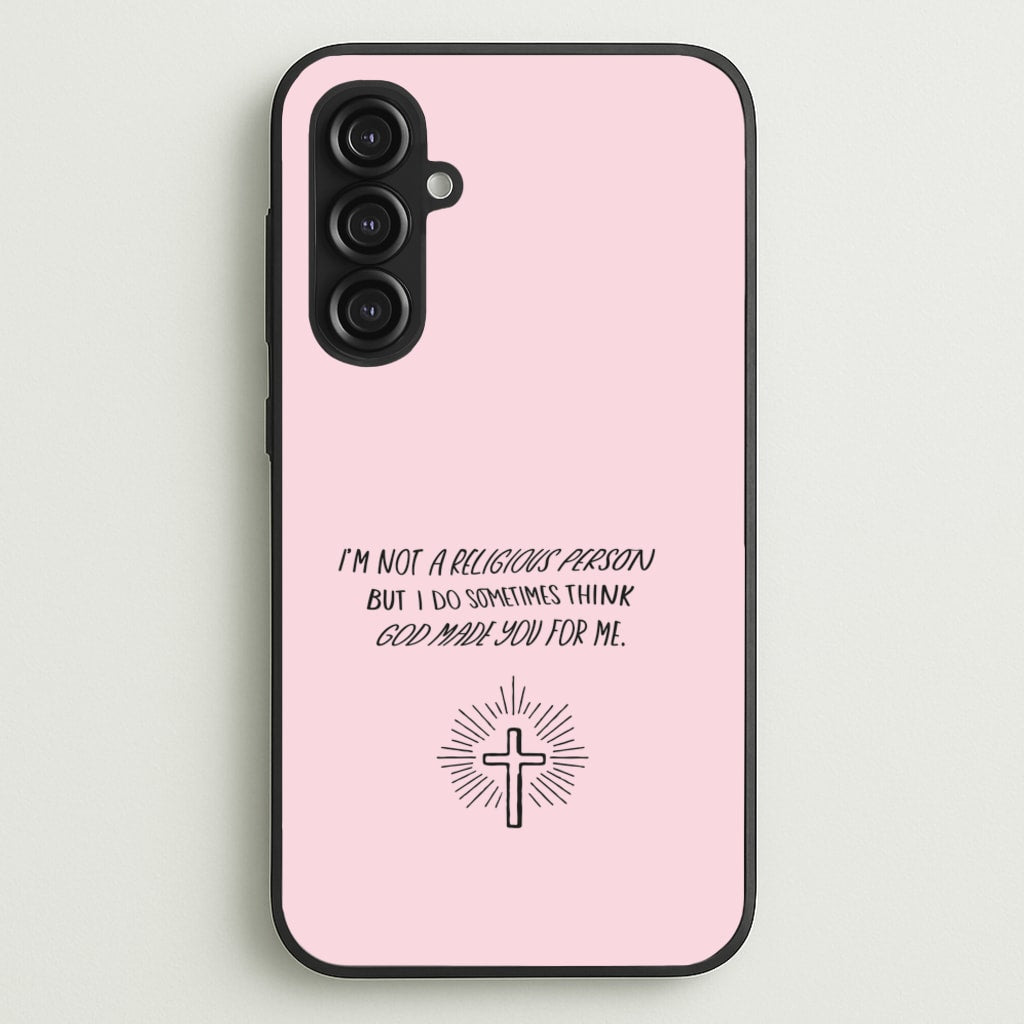 I'm Not A Religious Person - BookTok Phone Case for Galaxy S23FE