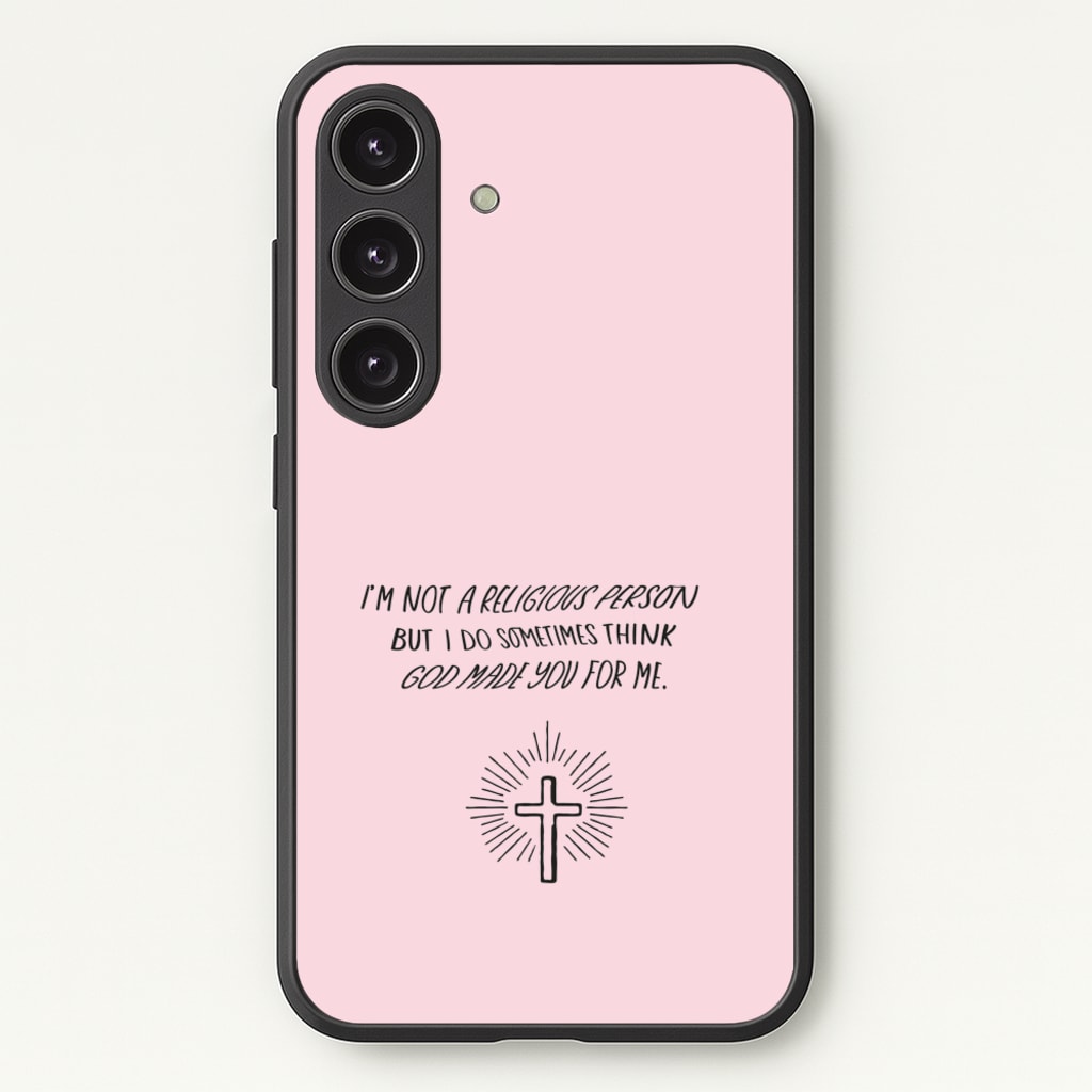 I'm Not A Religious Person - BookTok Phone Case for Galaxy S25