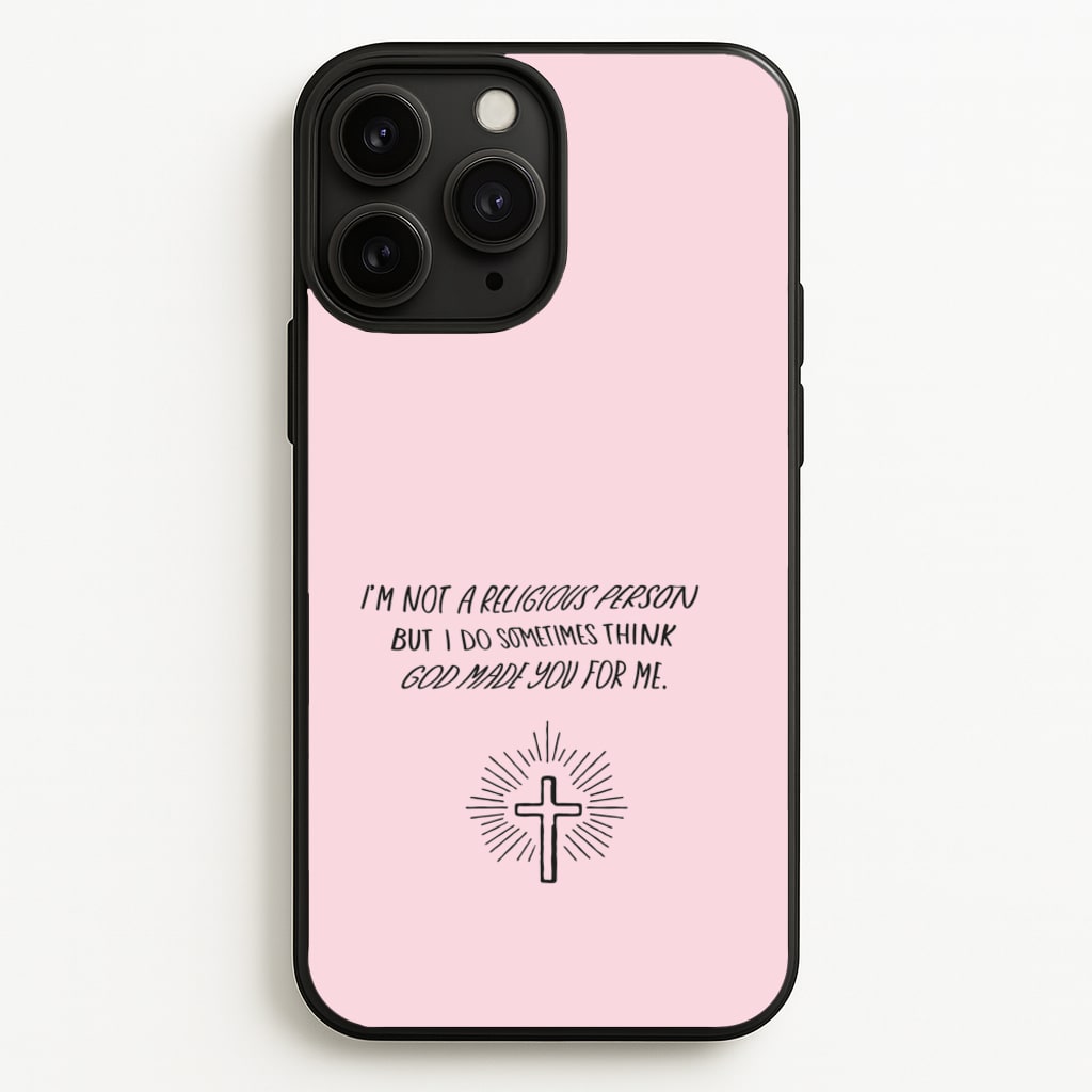 I'm Not A Religious Person - BookTok Phone Case for iPhone 11 Pro