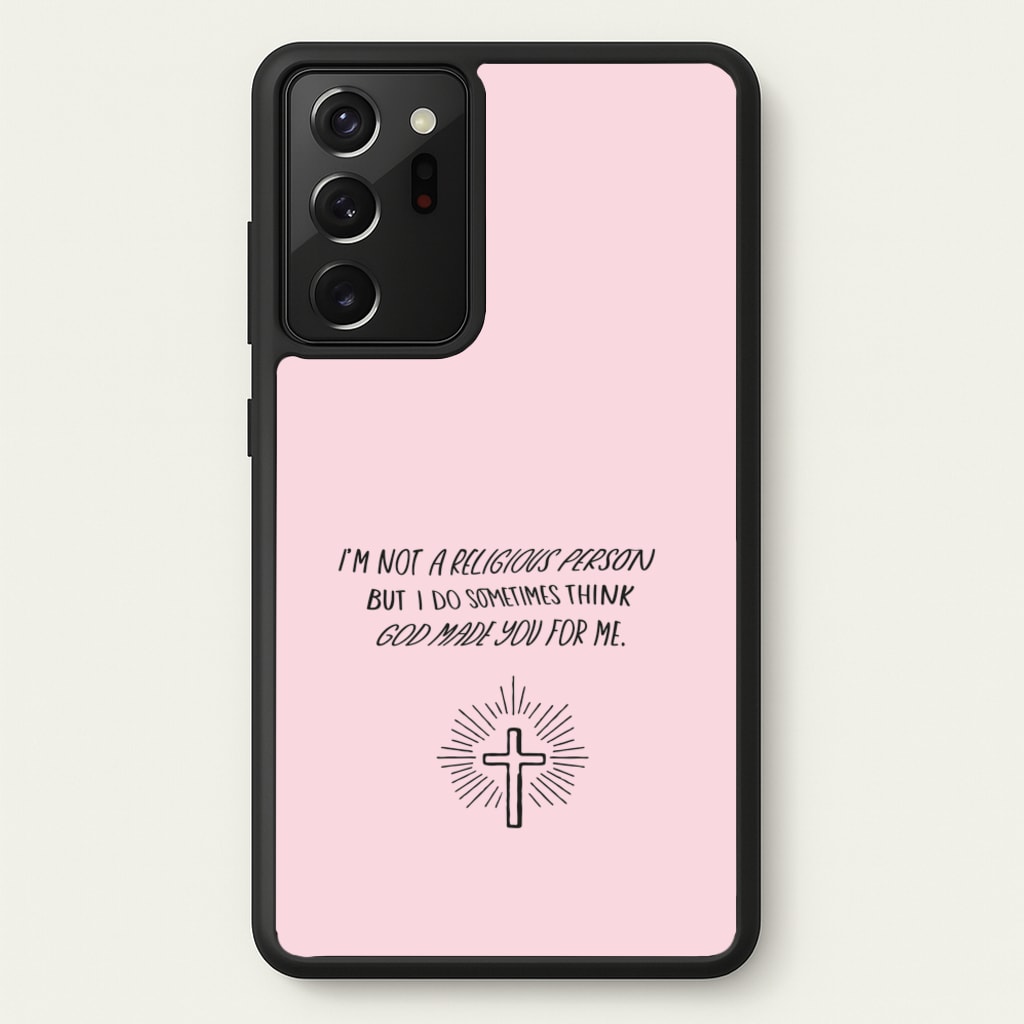 I'm Not A Religious Person - BookTok Phone Case for Galaxy Note 20 Ultra